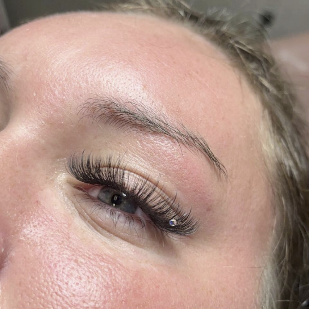 Eyelash extensions and lash lift services by certified lash artist Katelyn Beveridge at Y&O Studio in East Liverpool